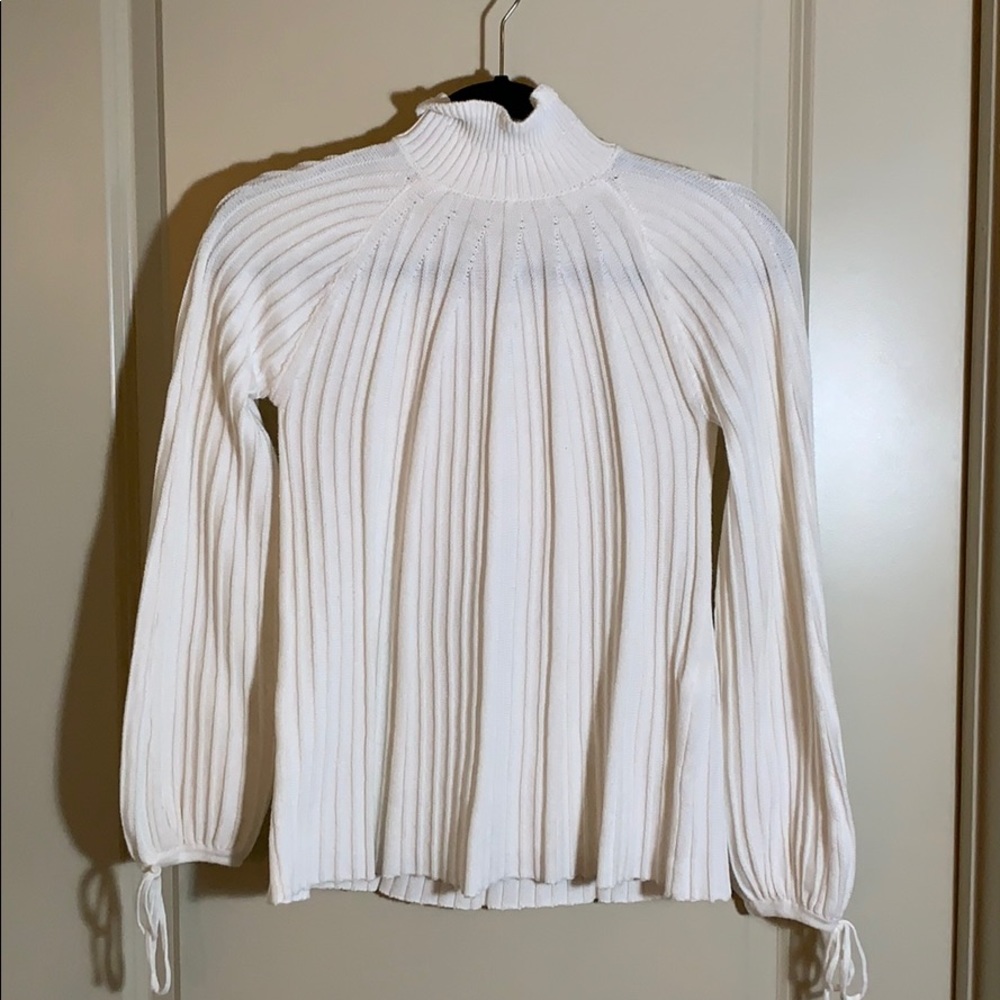 White Turtleneck